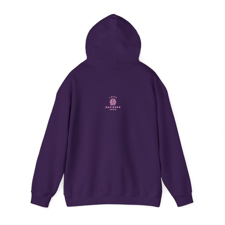 Hoodie Love Violet unisex