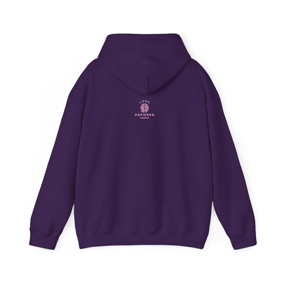 Hoodie Love Violet unisex