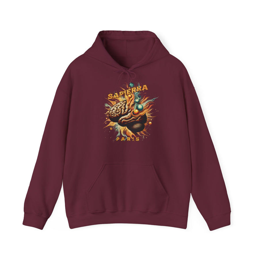 Hoodie Odyssey Grenat Unisex