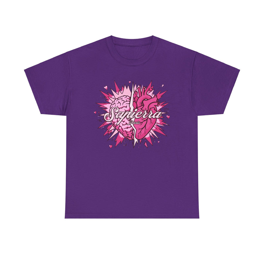 T-shirt Love Violet Unisex