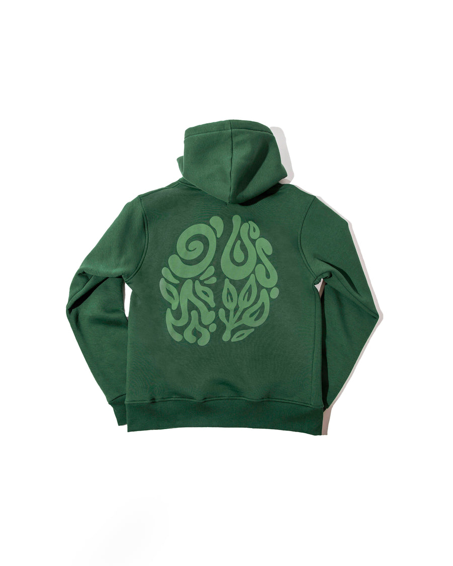 Hoodie Terra Vert unisex