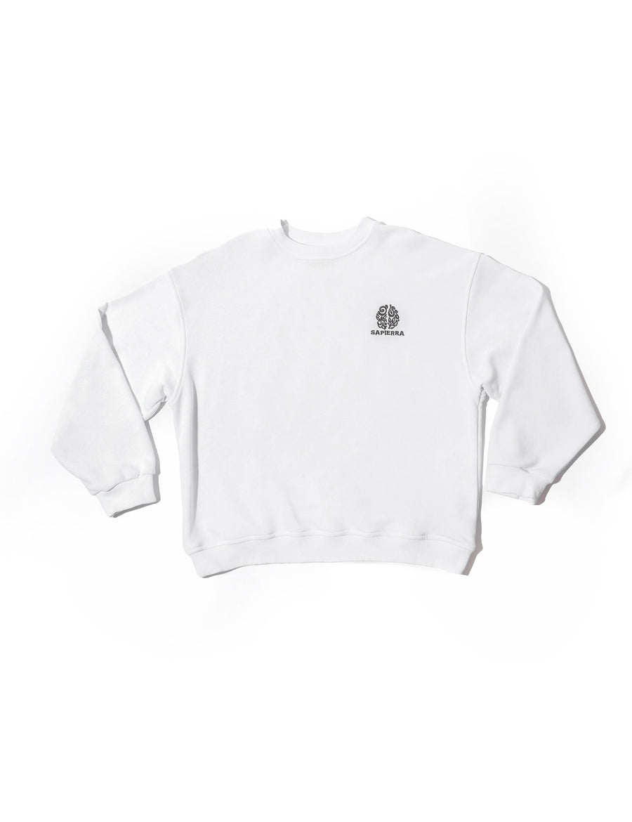 Sweat Primas Blanc unisex