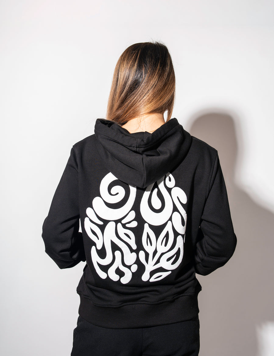 Hoodie Terra Noir unisex