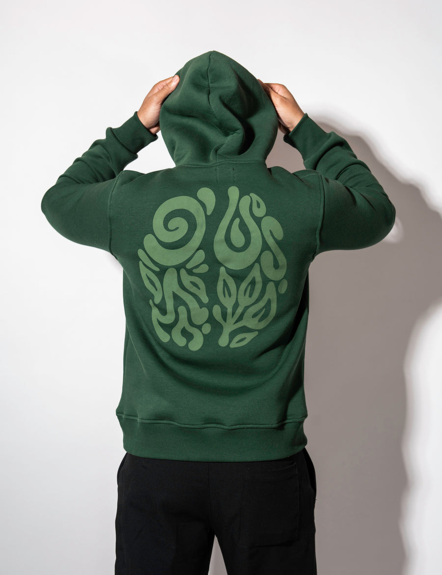 Hoodie Terra Vert unisex